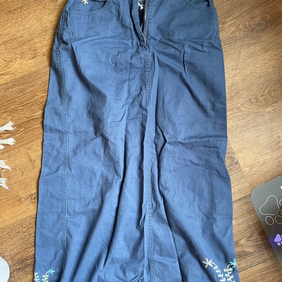 Blue Women's Skirt - Picture 4 of 4